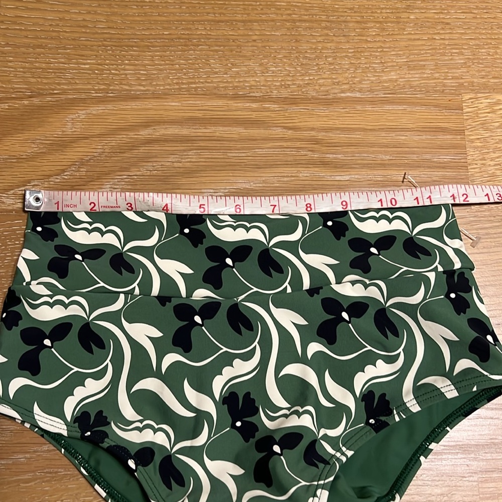 NEW Montce added coverage high Rise Swim bikini Bottoms size Large - Picture 7 of 10